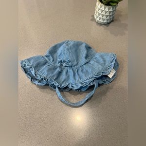 Baby girl denim hat